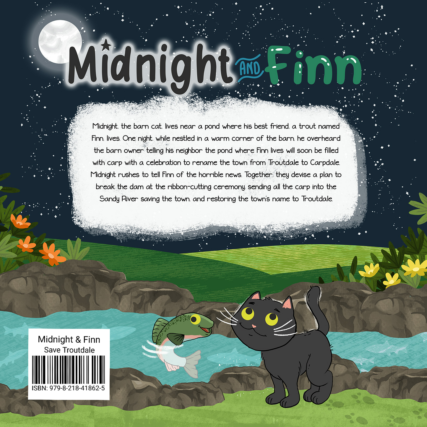 Midnight and Finn; Save Troutdale